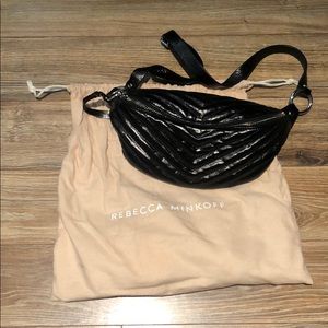 NEW Rebecca Minkoff Faux Leather Fanny Waist Bag